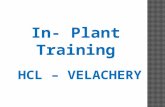 INPLANT TRAINING in HCL - 9443558751