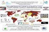Pamphlet to Join Five Points Youth Foundation ENCOUNTERS Sustainable Development Plan of Action 2015-2030.v20150626