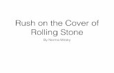Norma Mirsky - Rush on the Cover of Rolling Stone