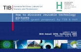 How to discover reusable technology pictures - An joint grant proposal by TIB & HsH