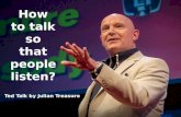 How to speak so that people listen by julian treasure