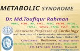 Metabolic syndrome toufiqur rahman