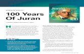 Gurus Of Qualities - 100 Years Of Juran