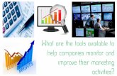Question 5 What are the tools available to help comapanies monitor and improve their marketing activities? (Chapter 21) (Anurag Kar)