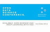 SCALABLE DATA SCIENCE AND DEEP LEARNING WITH H2O