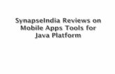 SynapseIndia  reviews on mobile apps tools for