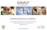 Webinar about JASPAR BioPython module and MANTA.