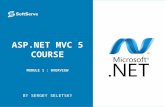 Asp.net mvc 5 course   module 1 overview