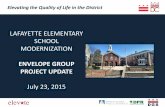 Lafayette School Envelope Group Meeting Presentation 7-23-2015