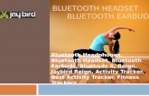 Bluetooth headset  &  bluetooth earbuds