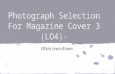 Photograph selection for magazine cover 3 (lo4)