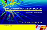 Biopharmaceuticals   biochemistry and biotechnology - walsh & wiley