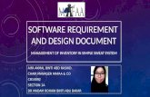 Slides software requirement and design