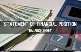 Statement of FINANCIAL POsition