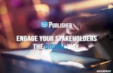 Engage Your Stakeholders the Digital Way - Enablon Publisher