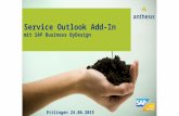 anthesis Outlook-Service-Add-In