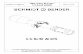 Instructions SCHMIDT & BENDER Zenith 1.5-6x42 | Optics Trade
