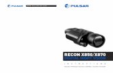 Instructions PULSAR Recon X850, X870 Digital NV | Optics Trade
