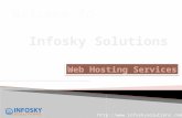 Infosky Solutions Offering A Cost Effective Web Hosting Services
