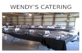 WENDY’S CATERING POWER POINT FROM WEB SITE