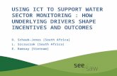Using ICT to support water sector monitoring