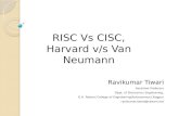 RISC Vs CISC, Harvard v/s Van Neumann
