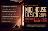 Announcement: MUD HOUSE DESIGN 2014 now accepting design entries… (MUD HOUSE DESIGN COMPETITION: Reinventing the African Mud Hut Together)