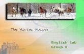 The winter horses