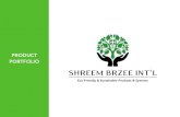 Shreem Brzee Product Portfolio