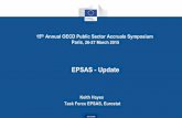 EPSAS - Update - Keith Hayes, Eurostat