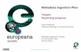 Metadata ingestion plan presentation