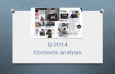 Q 2014 contents page analysis