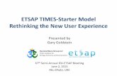 M2T Starter Model - A Rethink of How to Get New Users Going