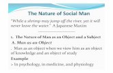 the nature of social man