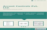 Accent Controls Pvt. Ltd., Thane, Accent Inductive Proximity Sensors