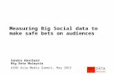 Measuring Big Social data to make safe bets on audiences