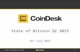 State of Bitcoin Q2 2015