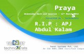 A tribute to APJ Abdul Kalam