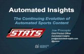 The Continuing Evolution of Automated Sports Content