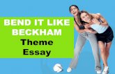 Bend it Like Beckham Theme Essay Task
