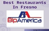 Best Restaurants In Fresno