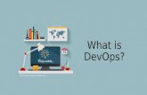 What is dev ops