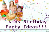 Kids birthday party ideas   the paint place