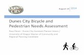 Dunes City Bicycle Pedestrian Needs Assessment Presentation 8_14_14.compressed