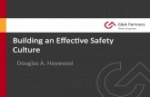 Building an effective safety culture edits