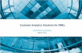 Customer analytics for Startup and SMEs