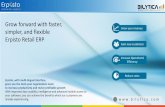 Erpisto Retail ERP Solution Presentation