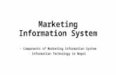 Marketing information system