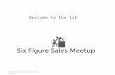 Six Figure Sales meetup:  Linkedin Prospecting