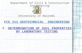 7  b soil properties determination